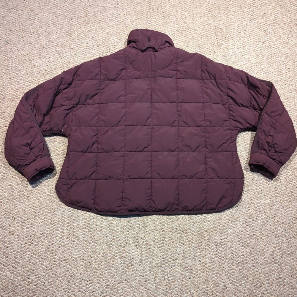 Free People FP Movement Pippa Packable Puffer Jacket XS eggplant - Picture 4 of 8
